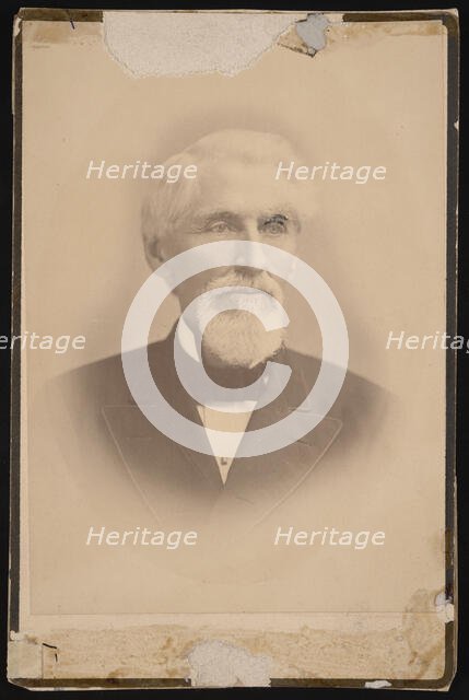 Portrait of Otho Robards Singleton (1814-1889), Before 1889. Creator: Luke C Dillon.
