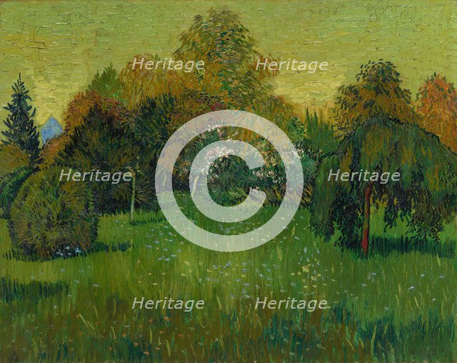 The Poet's Garden, 1888. Creator: Vincent van Gogh.