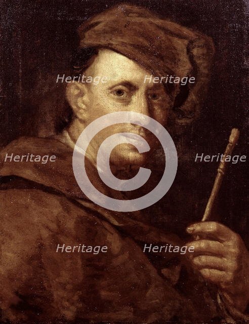 Portrait of Giovanni Battista Tiepolo (1696-1770), 1733-1734. Creator: Fra' Galgario (Giuseppe Vittore Ghislandi) (1655-1743).