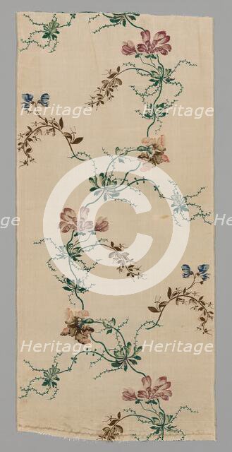 Panel from a Skirt, England, 1741/42. Creator: Unknown.