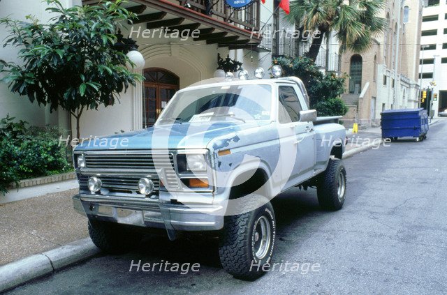 American pick up truck. Artist: Unknown.