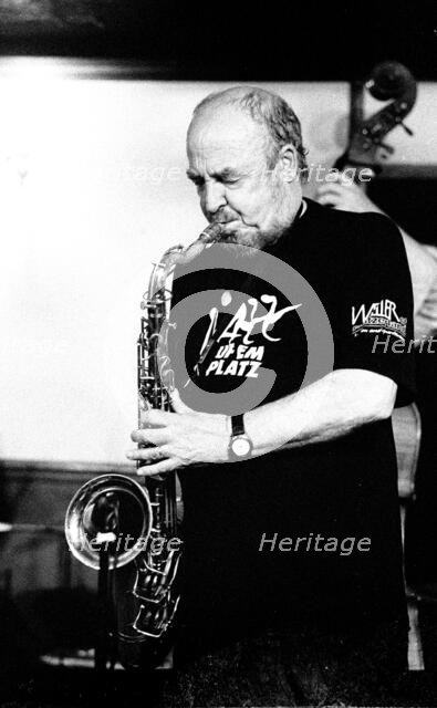 Danny Moss, Danny Moss Group, Watermill Jazz Club, Dorking, Surrey, 2001. Creator: Brian O'Connor.