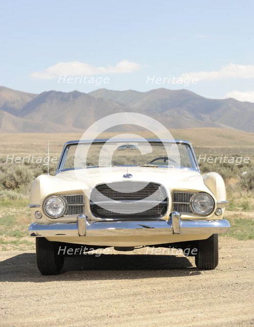 Dual Ghia 1957. Artist: Simon Clay.