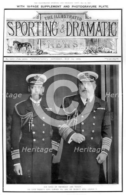 Front Cover of The Illustrated Sporting and Dramatic News, 14th May 1910. Artist: Unknown