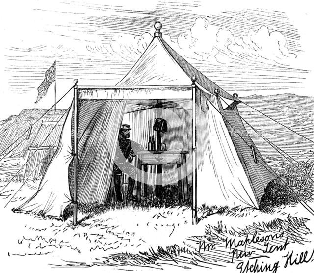 The Autumn Campaign on Cannock Chase, 1873. Creator: Unknown.