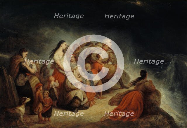 Storm, c1820. Creator: Ary Scheffer.