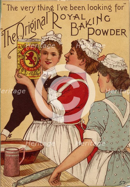 Royal Baking Powder, 19th century. Artist: Unknown
