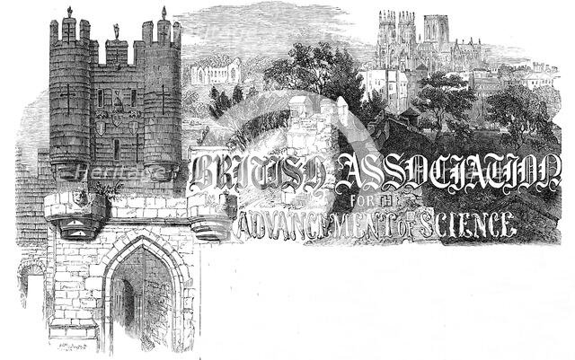 York Minster and the city walls, 1844. Creator: Unknown.
