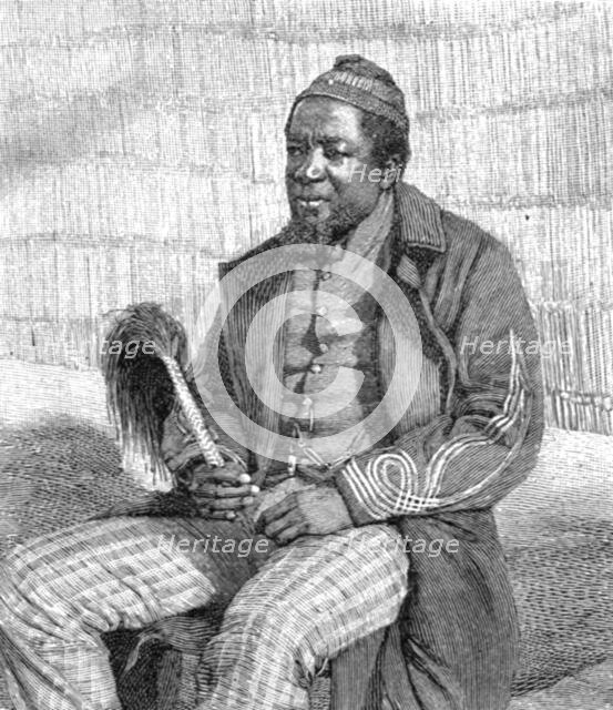 'King Lewanika of Barotsi-Land who has lately come under the Protectorate of the British...', 1891. Creator: Unknown.