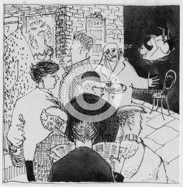 Somersault, 1952. Creator: Shirley Markham.