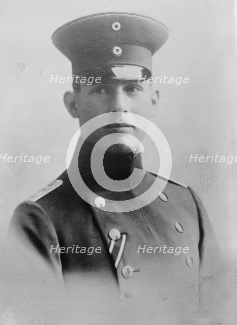 Crown Prince George -- Greece, between c1910 and c1915. Creator: Bain News Service.