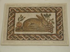 Mosaic, El Jem Museum, El Djem, Tunisia, 2009. Creator: Amanda Waite.