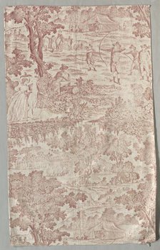 Printed Cotton Cloth, c. 1790. Creator: Unknown.