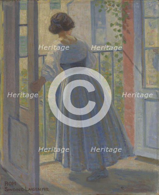 Painting, 1912. Creator: Kristoffer Andres Lange Sinding-Larsen.