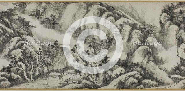Landscape, Qing dynasty/early Republican period, 19th/early 20th century. Creator: Unknown.