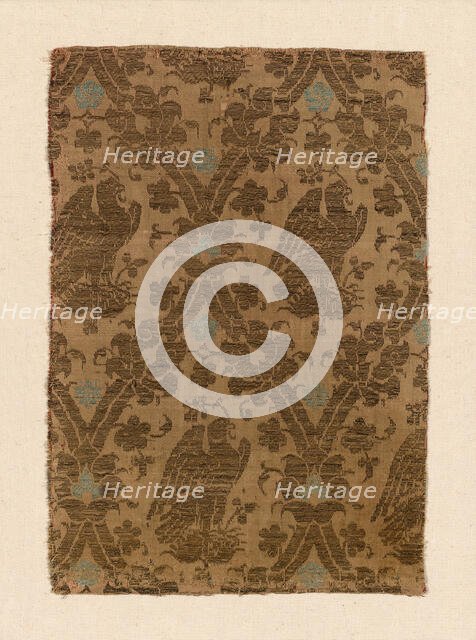 Fragment, Lucca, 1350/1400. Creator: Unknown.