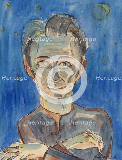 Self-portrait, 1921. Creator: Gramatté, Walter (1897-1929).