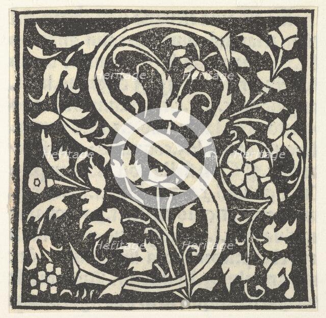 Initial letter S, ca. 1495., ca. 1495. Creator: Anon.