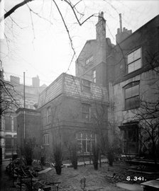 A house in Parliament Street, London, c1890. Artist: Unknown