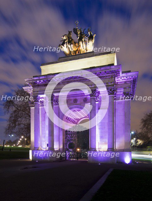 The Wellington Arch, Hyde Park Corner, London, 2009. Artist: Historic England Staff Photographer.