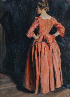 Portrait of a lady, 1911. Creator: Wilhelm Thony.