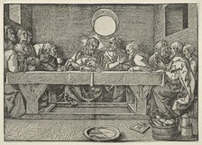 The Last Supper, 1523. Creator: Albrecht Dürer (German, 1471-1528).