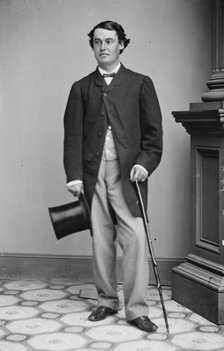 Abram Stevens Hewitt, between 1855 and 1865. Creator: Unknown.