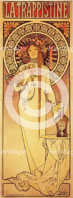 Advertising Poster La Trappistine.