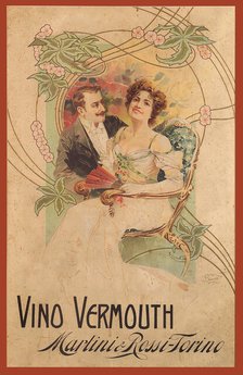 Vermouth Martini & Rossi, 1895. Creator: Anonymous.