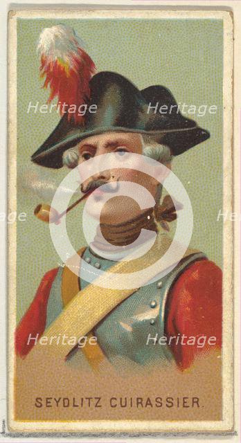 Seydlitz Cuirassier, from World's Smokers series (N33) for Allen & Ginter Cigarettes, 1888. Creator: Allen & Ginter.