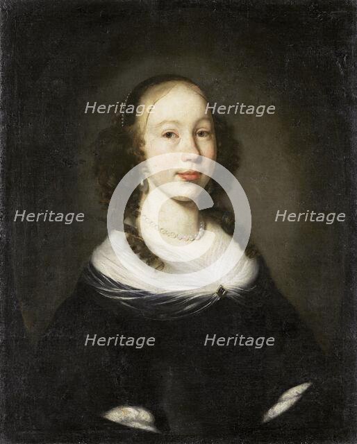 Portrait of a young Woman, 1665. Creator: Nicolaes Maes.
