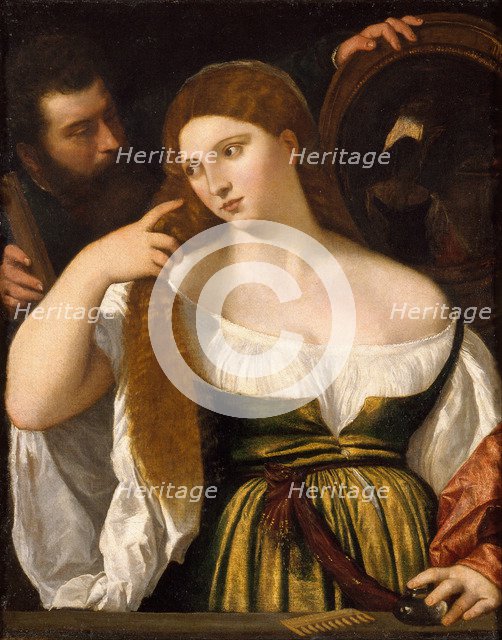 Young Woman. Artist: Titian (1488-1576)