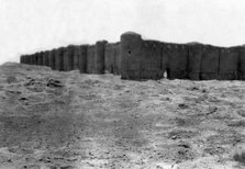 City walls, Samarra, Mesopotamia, 1918. Artist: Unknown