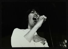 Vocalist Norma Winstone performing at The Stables, Wavendon, Buckinghamshire. Artist: Denis Williams