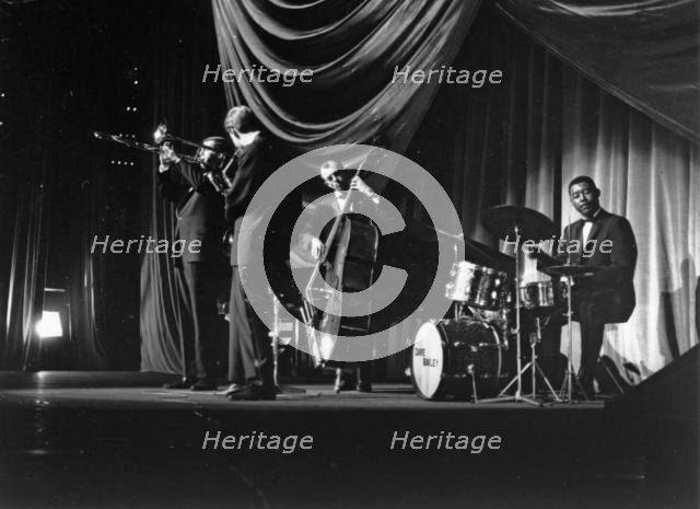 The Gerry Mulligan Quartet, London Tour, early 1960s.  Creator: Brian Foskett.