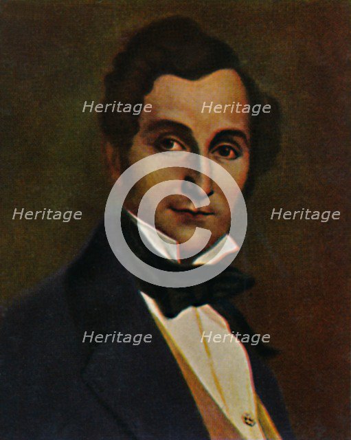 'Albert Lortzing 1801-1851. - Gemälde von Souchay', 1934. Creator: Unknown.