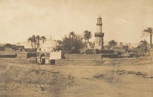 Mosquée d'El-Arif et Tombeau de Mourad-Bey, à Souhadj, 1849-50. Creator: Maxime du Camp.
