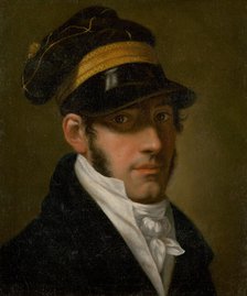 Portrait of a friend, 1810-1815. Creator: János Rombauer.