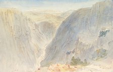 Agia Paraskevi, Epirus, Greece, April 13, 1857. Creator: Edward Lear.
