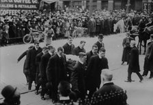 Funeral of J.S. Sherman, 1912. Creator: Bain News Service.