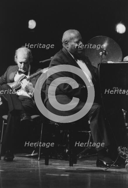 Oscar Peterson, North Sea Jazz Festival, Netherlands, 1995. Creator: Brian Foskett.