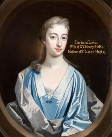 Barbara Lister, 1714-1724. Creator: Unknown.