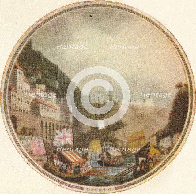 'Passage of the Douro', 1815, (1910). Artist: Edward Orme.