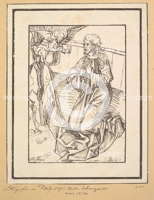 Christ in Gethsemene, early 19th century. Creator: Ferdinand Piloty.