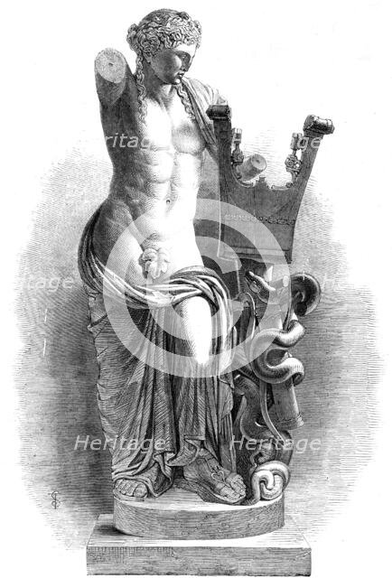 The Cyrene Marbles in the British Museum: Apollo, 1861. Creator: Unknown.