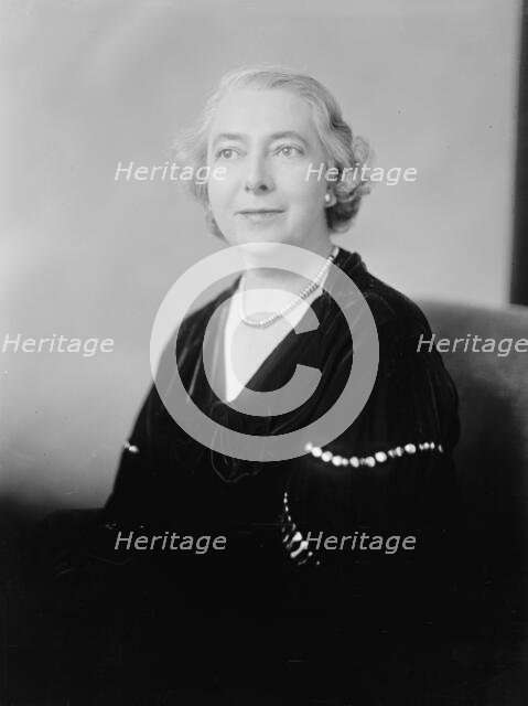 Ladame, Mary - Portrait, 1933. Creator: Harris & Ewing.