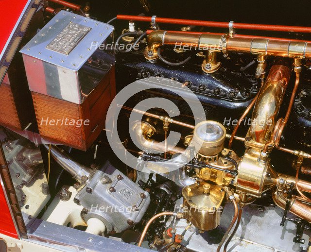 1912 Rolls Royce Silver Ghost. Artist: Unknown.