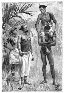 'Group of Ka-Lundas', 19th century. Artist: Unknown