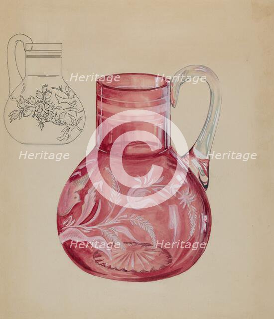 Ruby Pitcher, c. 1936. Creator: Ralph Atkinson.