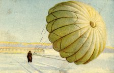 Parachute landing, 1932. Creator: Unknown.